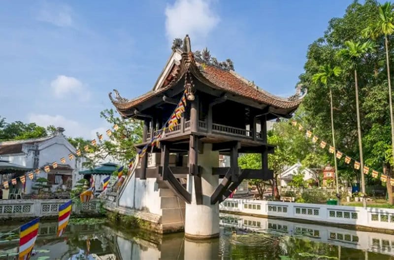 The architecture of the Pagoda is unique (Sources: Internet)